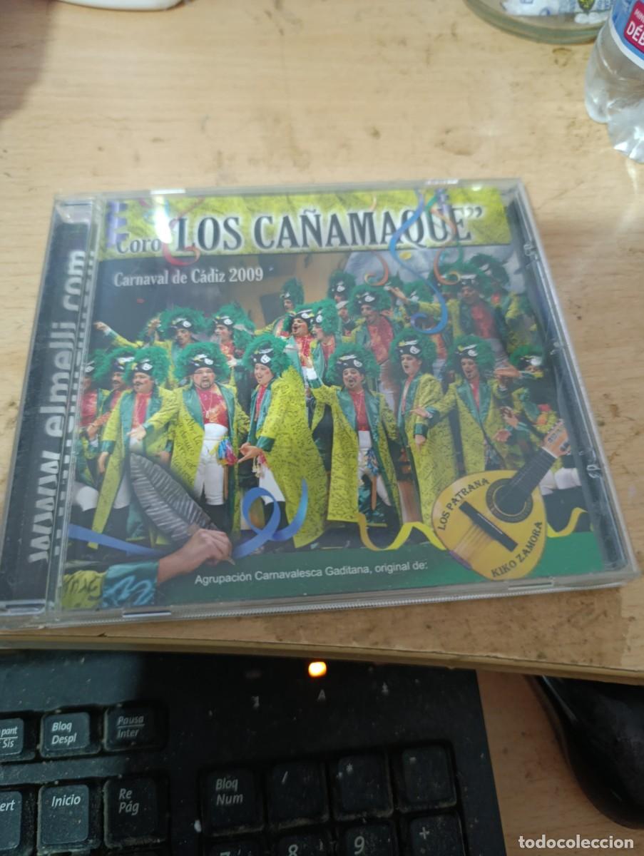 CDs de m&uacute;sica: CD CORO LOS CA&Ntilde;AMAQUE. CARNAVAL DE CADIZ. 2009. - Foto 1