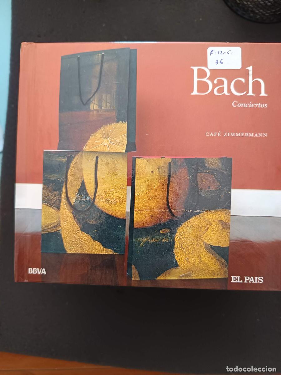 CDs de m&uacute;sica: BACH. CONCIERTOS . CAF&Eacute; ZIMMERMANN. BBVA. EL PAIS. DIVERDI