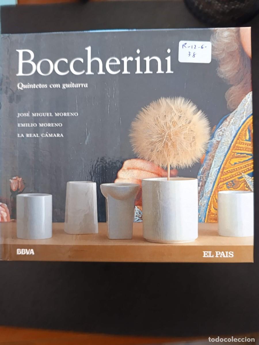 CDs de m&uacute;sica: BOCCHERINI: QUINTETO CON GUITARRA. GUITARRA: EMILIO MORENO. LA REAL C&Aacute;MARA (DIVERDI)