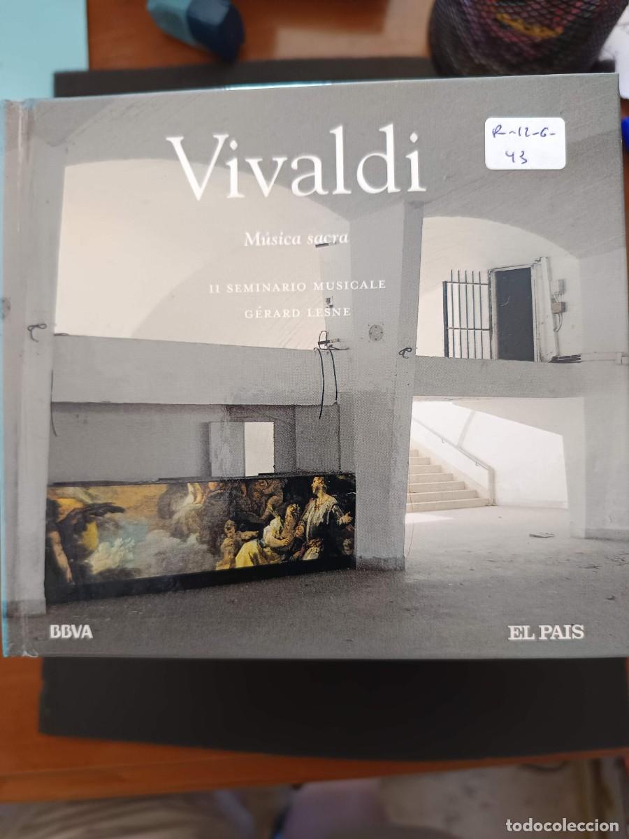 CDs de m&uacute;sica: VIVALDI: M&Uacute;SICA SACRA. CONTRALTO: G&Eacute;RARD LESNE. IL SEMINARIO MUSICALE (DIVERDI)