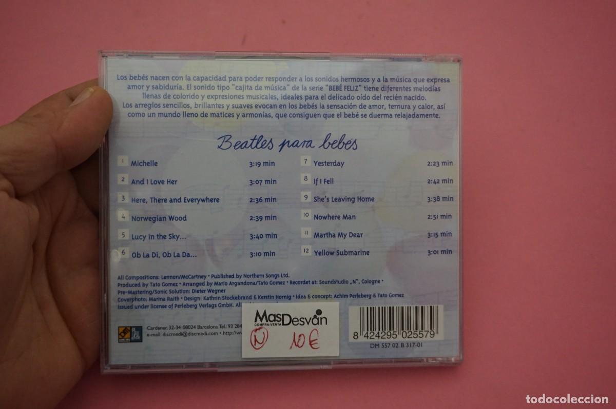 CDs de m&uacute;sica: CD - BEATLES PARA BEBES - DISCO EN EXCELENTE ESTADO - Foto 3