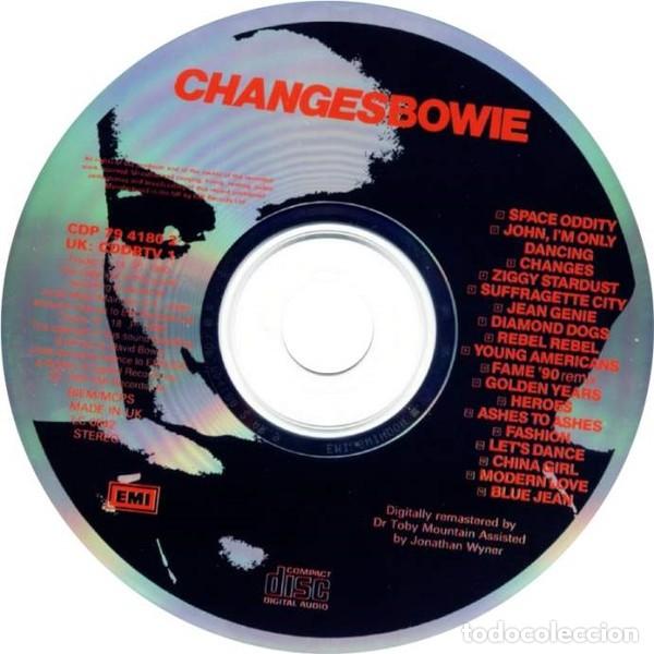 CDs de m&uacute;sica: DAVID BOWIE &ndash; CHANGESBOWIE CD GENIAL ANTOLOGIA - Foto 3