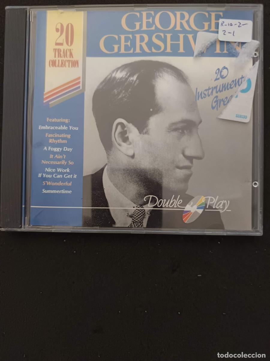 CDs de m&uacute;sica: GEORGE GERSHWIN SONG BOOK. 20 INSTRUMENTAL GREATS