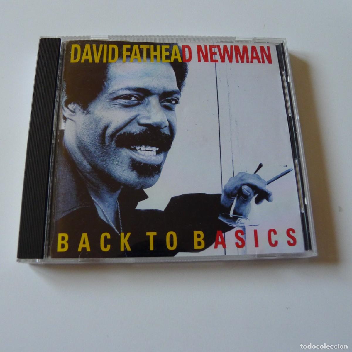 CDs de m&uacute;sica: David Fathead Newman &ndash; Back To Basics CD