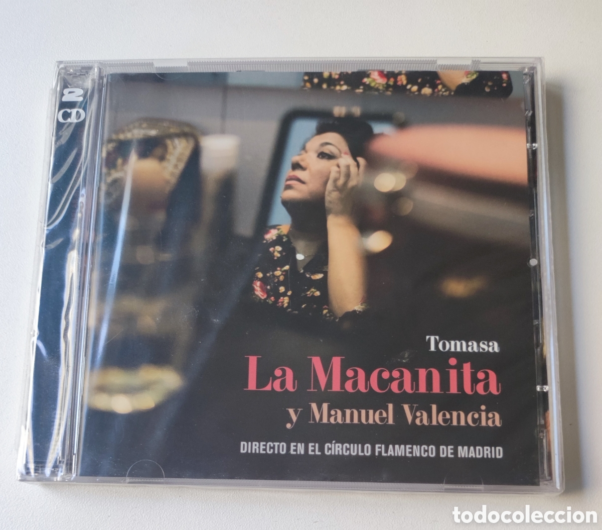 CDs de m&uacute;sica: DOBLE CD/DVD - TOMASA LA MACANITA / M. VALENCIA - 2016 DIRECTO EN EL C&Iacute;RCULO FLAMENCO DE MADRID