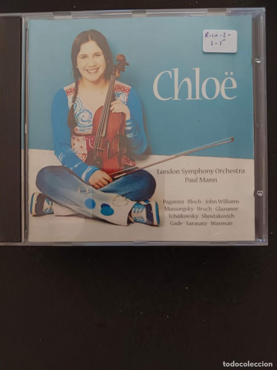 CDs de m&uacute;sica: CHLO&Euml;: PAGANINI, BLOCH, JOHN WILLIAMS, MUSSORGSKY, BRUCH, GLAZUNOV, TCHAIKOVSKY, SHOSTAKOVICH, GADE