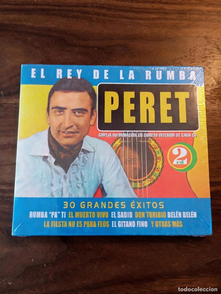 CDs de m&uacute;sica: PERET - EL REY DE LA RUMBA - 30 Grandes &Eacute;xitos -Doble CD 2CD Precintado Nuevo-Rumba Pa Ti, El Muerto