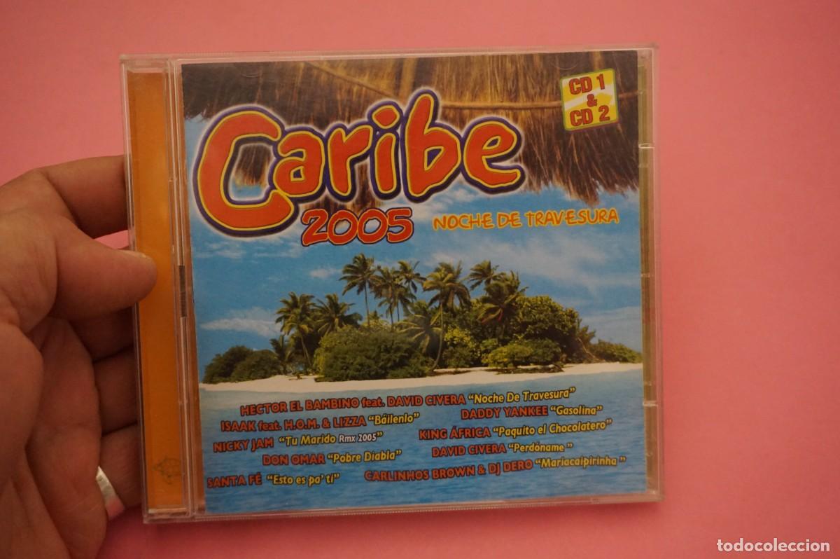 CDs de m&uacute;sica: DOBLE CD - CARIBE 2005 - NOCHE DE TRAVESURA - DISCO EN BUEN ESTADO