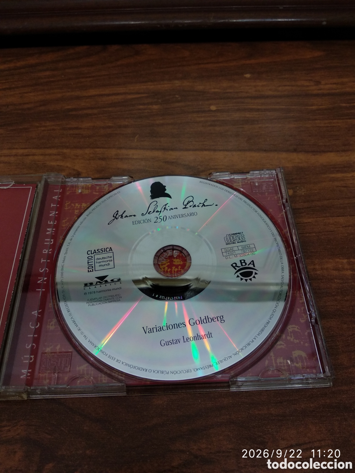 CDs de m&uacute;sica: J.S.Bach.variaciones Goldberg - Foto 3