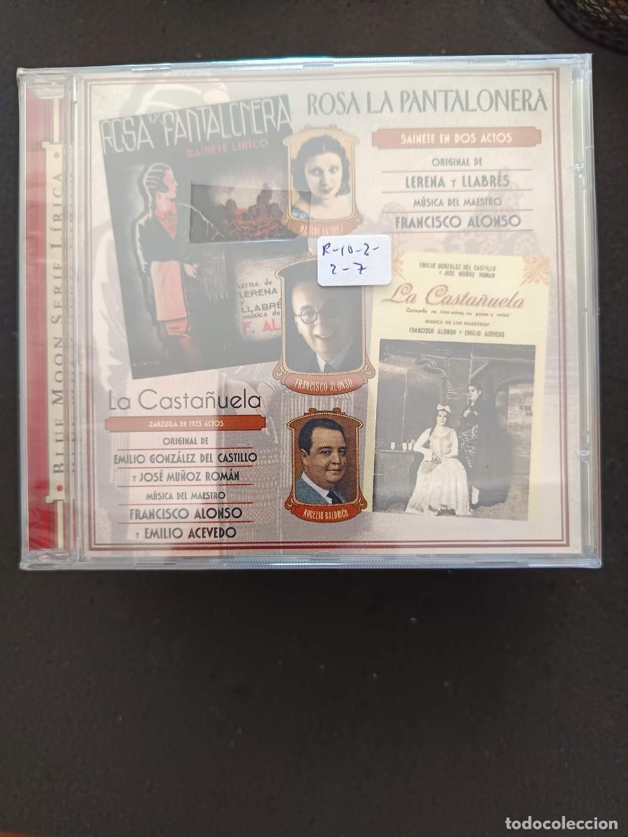CDs de m&uacute;sica: ROSA LA PANTALONERA, M&Uacute;SICA DE FRANCISCO ALONSO / LA CASTA&Ntilde;UELA, M&Uacute;SICA DE FRANCISCO ALONSO Y EMIL