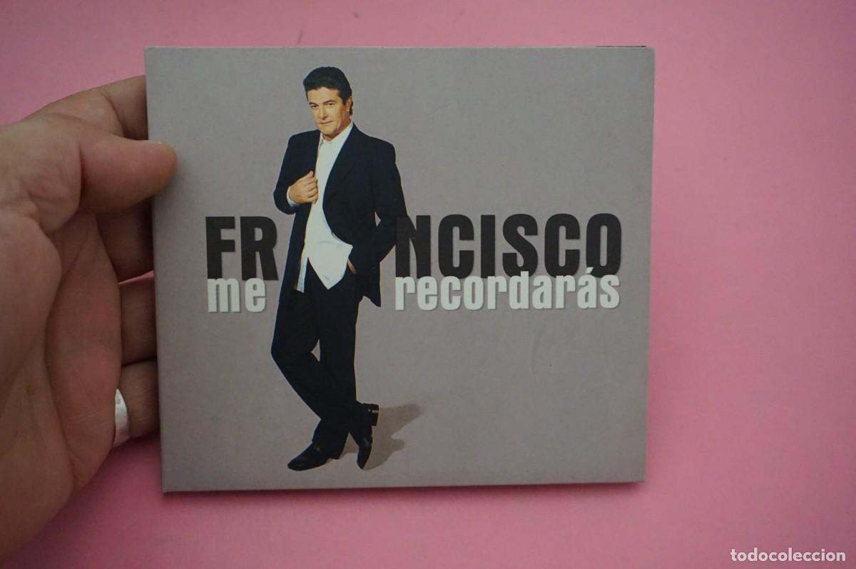 CDs de m&uacute;sica: CD - FRANCISCO - ME RECORDARAS - DISCO EN EXCELENTE ESTADO - Foto 1