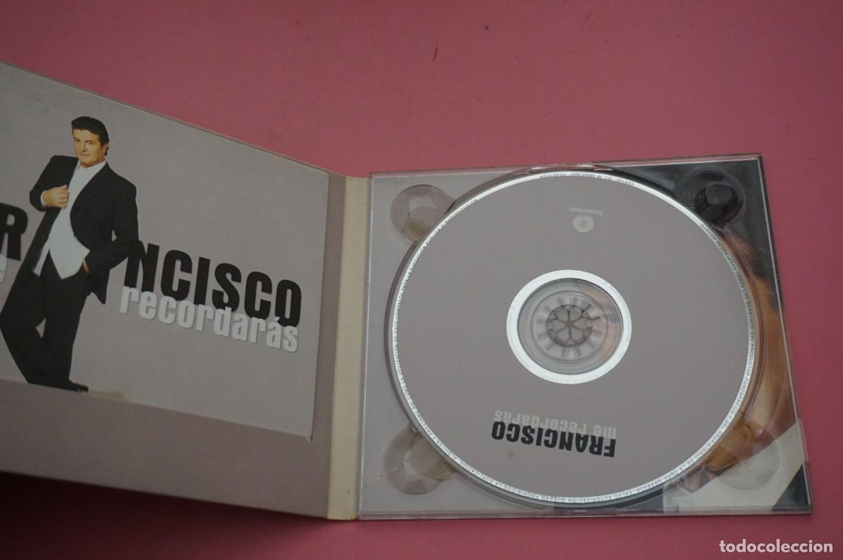 CDs de m&uacute;sica: CD - FRANCISCO - ME RECORDARAS - DISCO EN EXCELENTE ESTADO - Foto 2