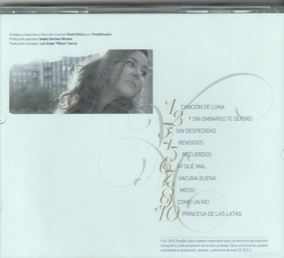 CDs de m&uacute;sica: Virtudes Moreno - Como un r&iacute;o CD 2010 - Foto 2
