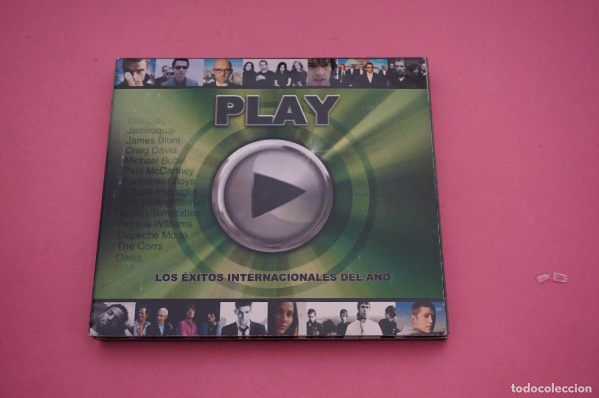 CDs de m&uacute;sica: DOBLE CD -PLAY - LOS EXITOS INTERNACIONALES DEL A&Ntilde;O - DISCO EN EXCELENTE ESTADO