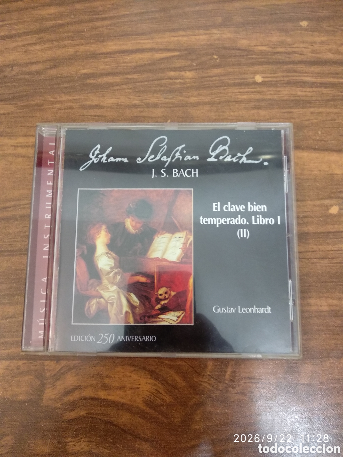 CDs de m&uacute;sica: J.S.Bach el clave bien temperado.Libro 1 (2) - Foto 1