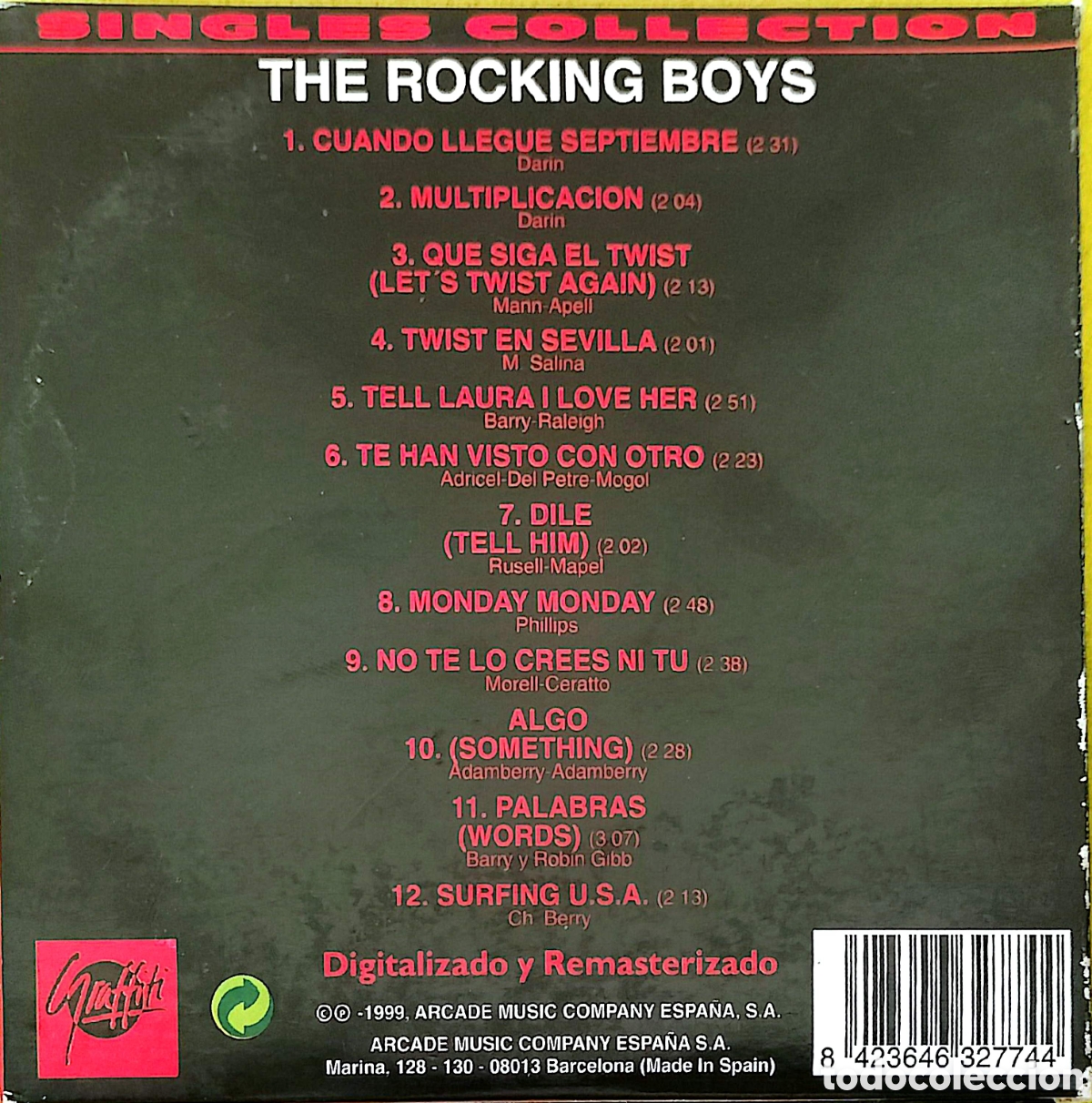 CDs de m&uacute;sica: CD The Rocking Boys - Singles Collection - Foto 3