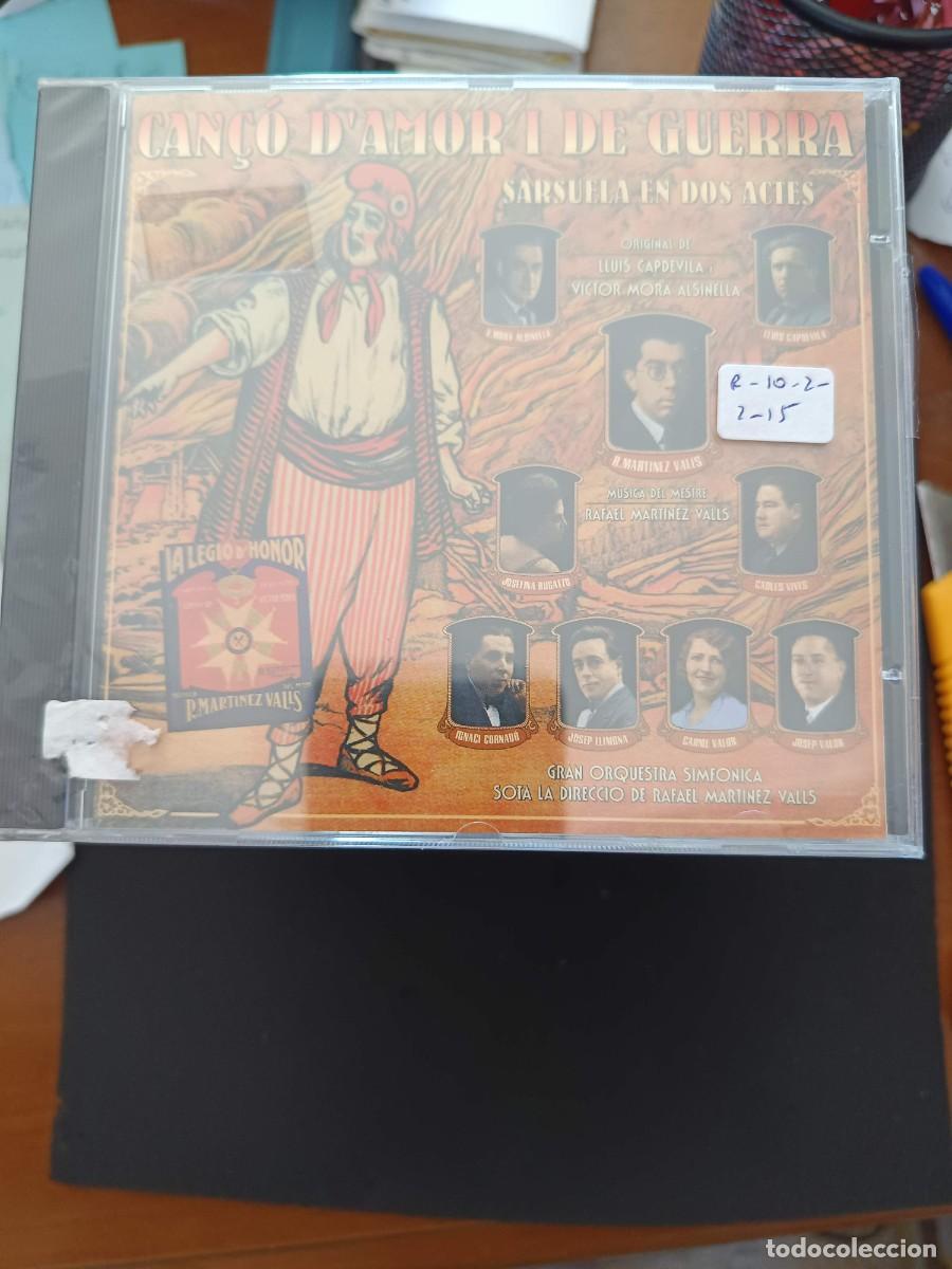 CDs de m&uacute;sica: CAN&Ccedil;&Oacute; D'AMOR I DE GUERRA. SARSUELA EN DOS ACTES