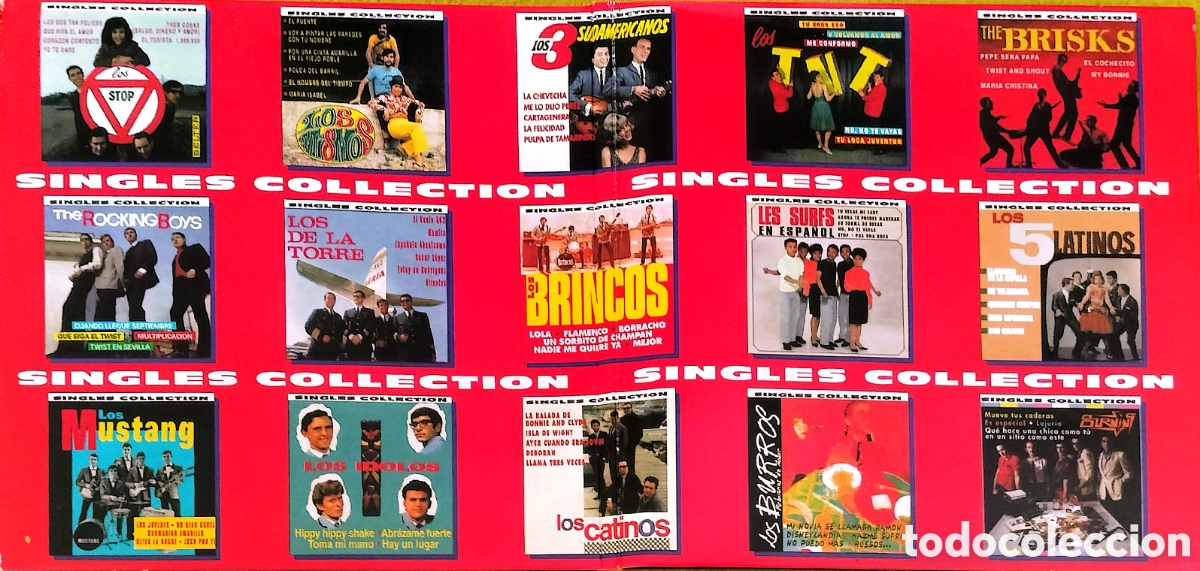 CDs de m&uacute;sica: CD Los &Iacute;dolos - Singles Collection - Foto 2