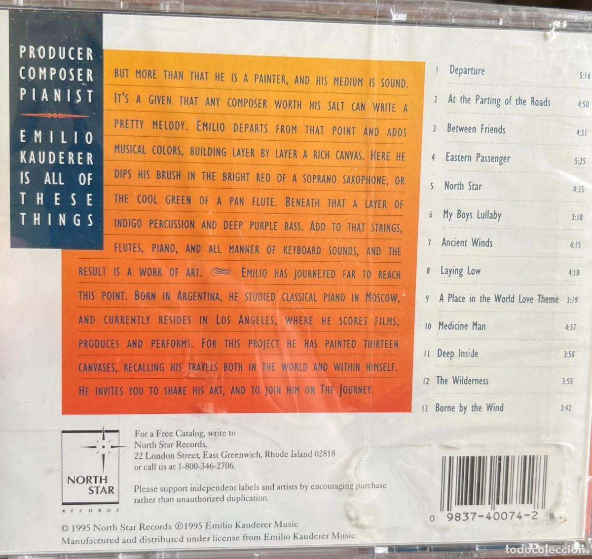 CDs de m&uacute;sica: The Journey - Emilio Kauderer - Foto 2