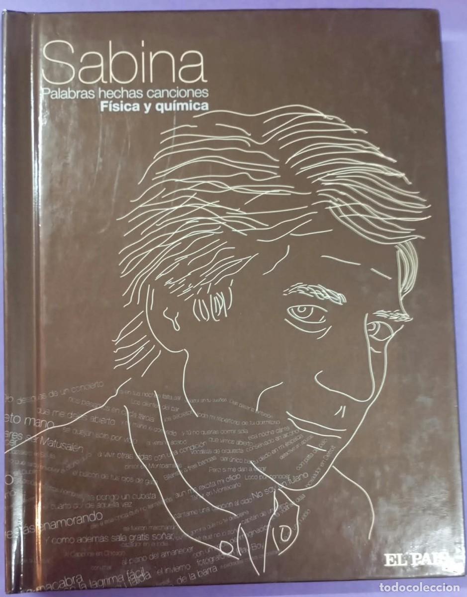 CDs de m&uacute;sica: SABINA - PALABRAS HECHAS CANCIONES - FISICA Y QUIMICA - EL PAIS - CD LIBRO