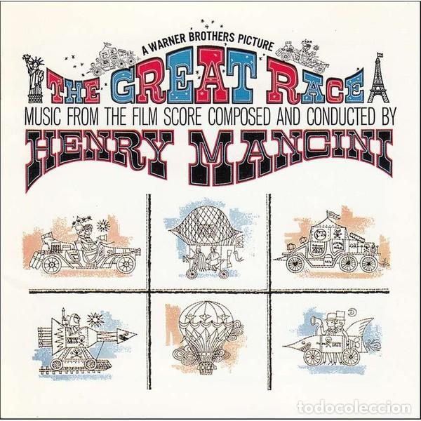CDs de m&uacute;sica: Henry Mancini &ndash; The Great Race Japan cd no OBI