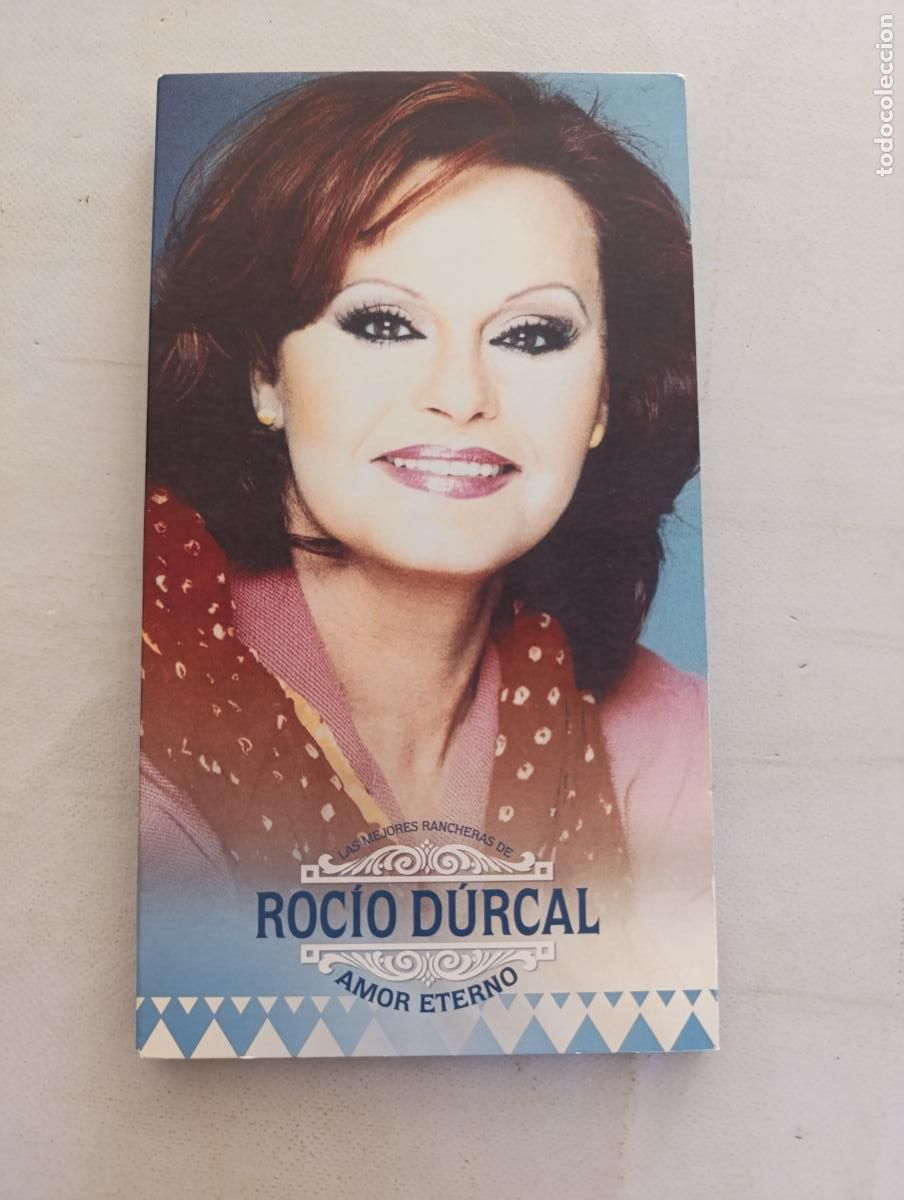 CDs de m&uacute;sica: CD LAS MEJORES RANCHERAS DE ROCIO DURCAL - AMOR ETERNO - 3 CD'S + 1 DVD (028w)