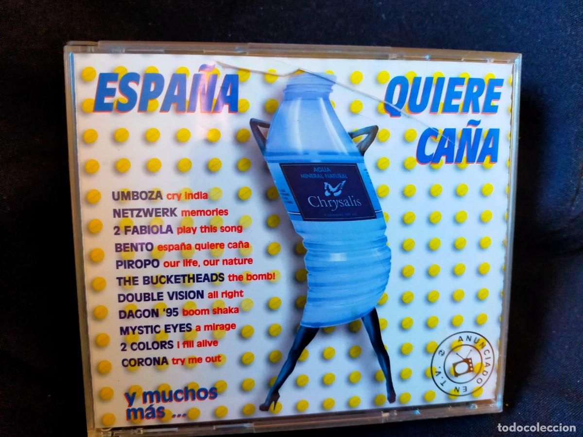 CDs de m&uacute;sica: ESPA&Ntilde;A QUIERE CA&Ntilde;A. VARIOS ARTISTAS. DOBLE CD.S&Oacute;LO CONTIENE EL CD 2. CHRYSALIS. 12 TEMAS. 1995