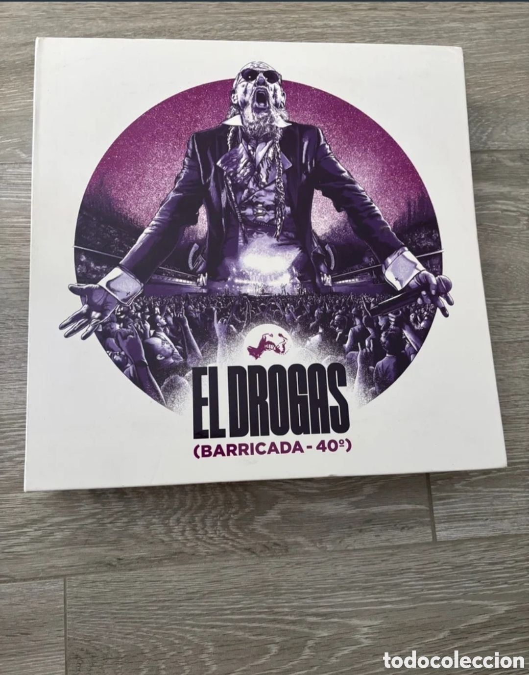 CDs de m&uacute;sica: El drogas - barricada 40 caja limitada