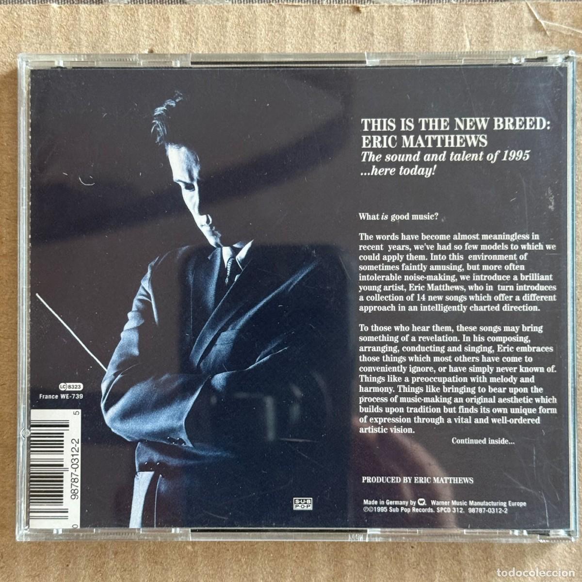 CDs de m&uacute;sica: Eric Mathews &rdquo;It&acute;s heavy in here&rdquo; CD - Foto 2