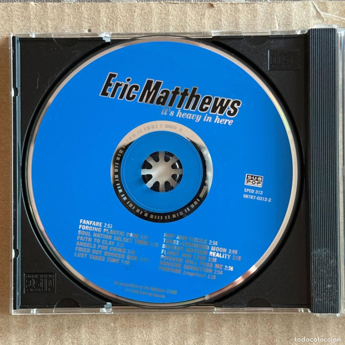 CDs de m&uacute;sica: Eric Mathews &rdquo;It&acute;s heavy in here&rdquo; CD - Foto 3