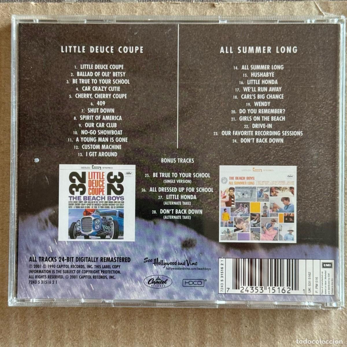 CDs de m&uacute;sica: Beach Boys &rdquo;Little Deuce Coupe&rdquo; CD - Foto 2