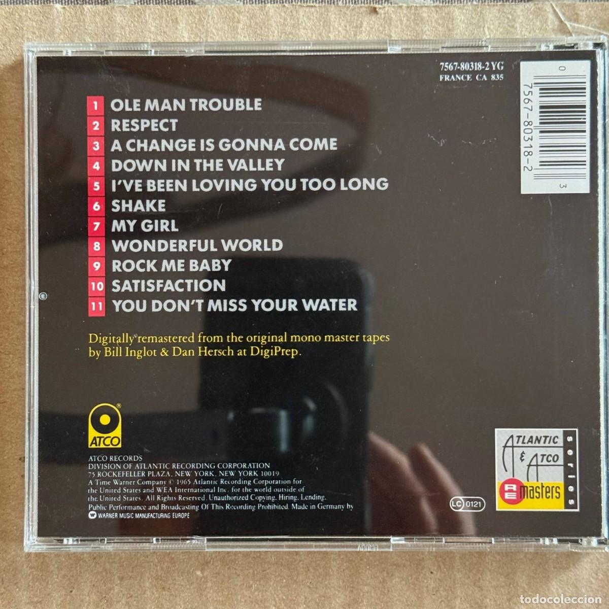CDs de m&uacute;sica: Otis Redding &rdquo;Otis Blue&rdquo; CD - Foto 2