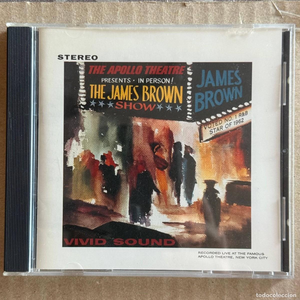 CDs de m&uacute;sica: James Brown &rdquo;Live at the Apollo&rdquo; CD