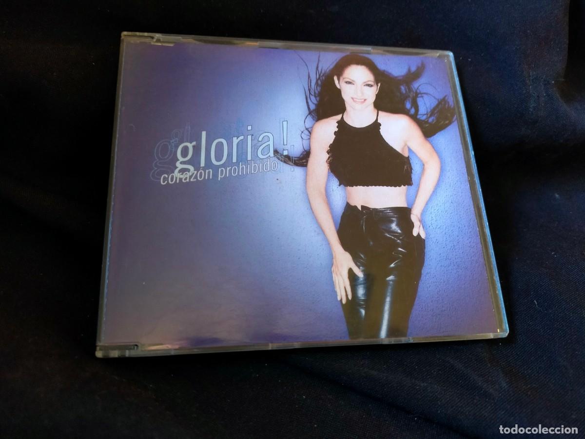 CDs de m&uacute;sica: GLORIA ESTEFAN. CORAZ&Oacute;N PROHIBIDO! CD MAXI SINGLE. EPIC. 3 TEMAS. 1998