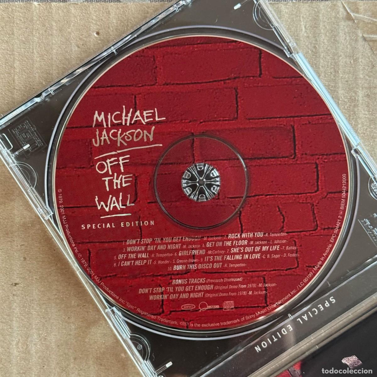 CDs de m&uacute;sica: Michael Jackson &rdquo;Off the wall&rdquo; CD - Foto 3