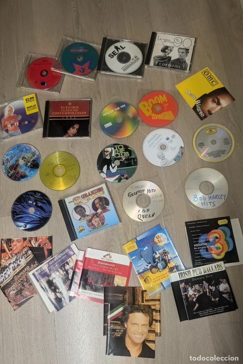 CDs de m&uacute;sica: LOTE DE VARIOS CD&acute;S - EDICIONES ORIGINALES - RECOPILATORIOS ..OTROS GRABADOS CON MUY BUEN SONIDO.
