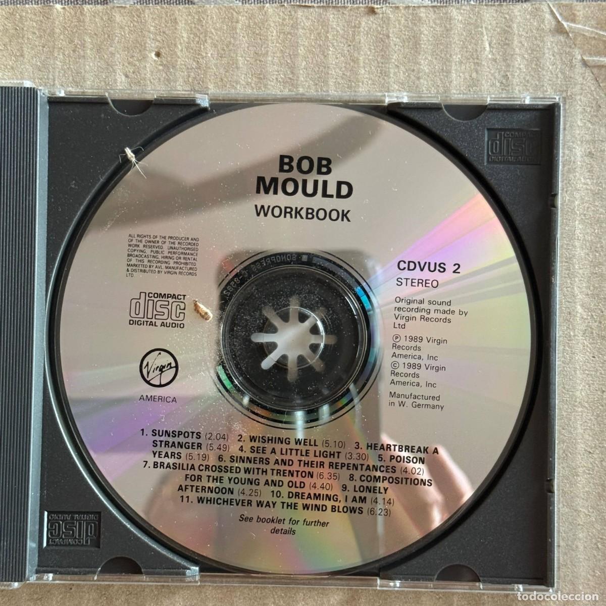 CDs de m&uacute;sica: Bob Mould &rdquo;WorkBook&rdquo; CD - Foto 3