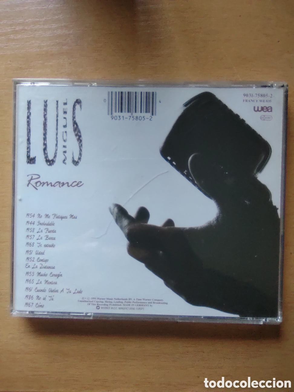 CDs de m&uacute;sica: CD Luis Miguel - Romance - Foto 2
