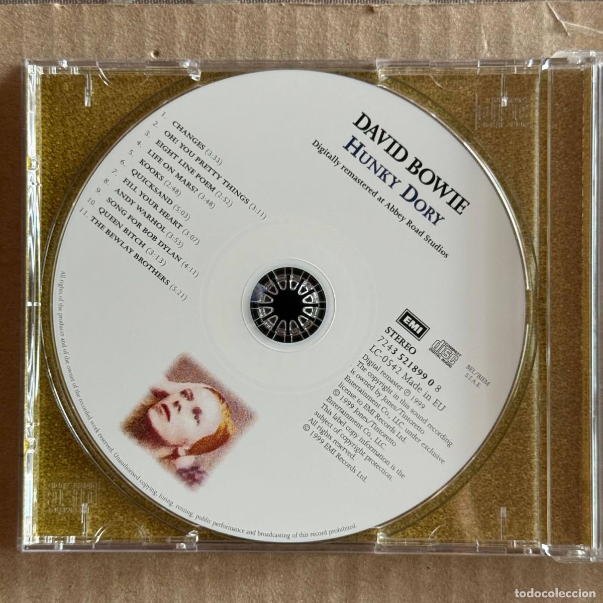 CDs de m&uacute;sica: David Bowie &rdquo;Hunky Dory&rdquo; CD - Foto 3