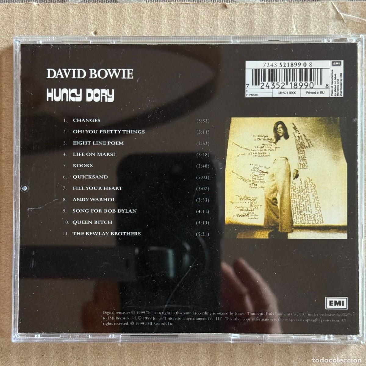 CDs de m&uacute;sica: David Bowie &rdquo;Hunky Dory&rdquo; CD - Foto 2