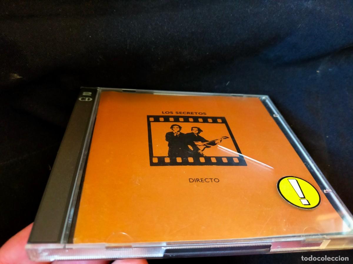 CDs de m&uacute;sica: LOS SECRETOS. DIRECTO. DOBLE CD. TWINS-DRO. 24 TEMAS. 1998