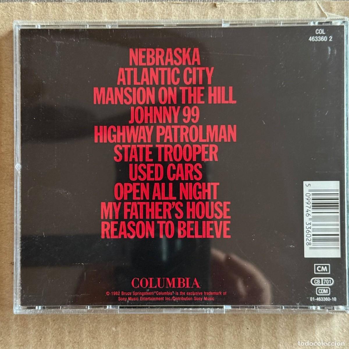 CDs de m&uacute;sica: Bruce Springsteen &rdquo;Nebraska&rdquo; CD - Foto 2