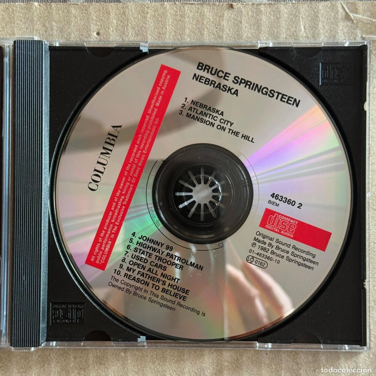 CDs de m&uacute;sica: Bruce Springsteen &rdquo;Nebraska&rdquo; CD - Foto 3