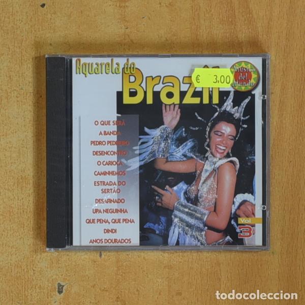 CDs de m&uacute;sica: VARIOS - AQUARELA DO BRASIL - CD - Foto 2