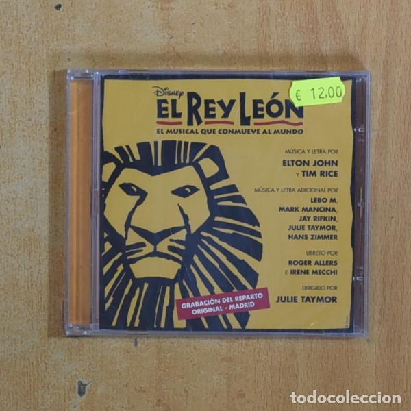 CDs de m&uacute;sica: ELTON JOHN / TIM RICE - EL REY LEON - CD - Foto 1