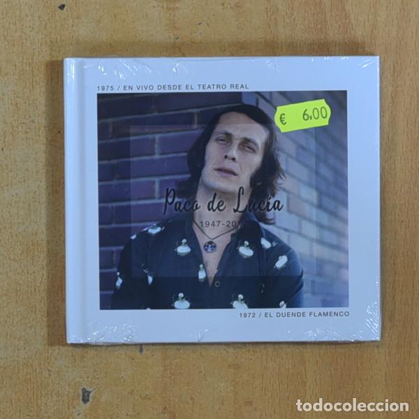 CDs de m&uacute;sica: PACO DE LUCIA - EN VIVO DESDE EL TEATRO REAL - CD