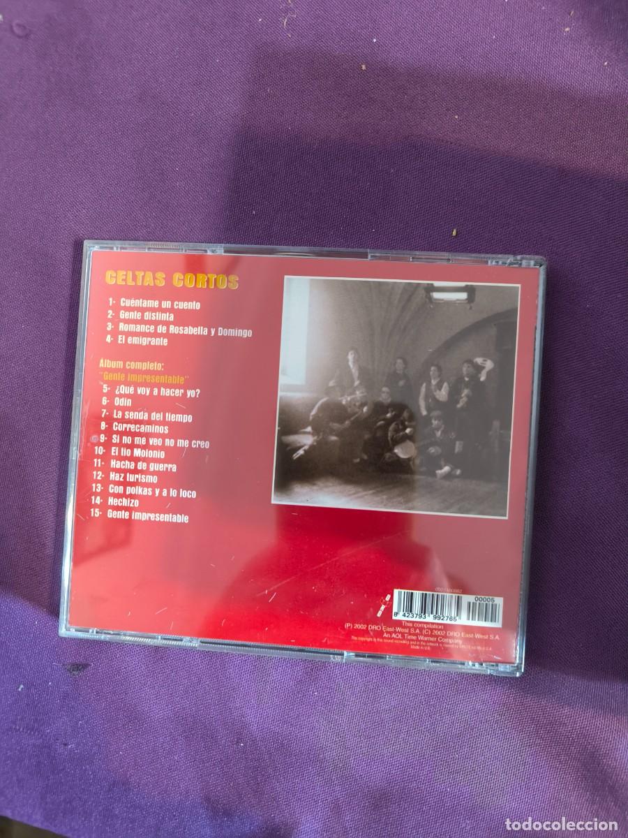 CDs de m&uacute;sica: Celtas Cortos - Gente Impresentable (CD, Album) - Foto 2