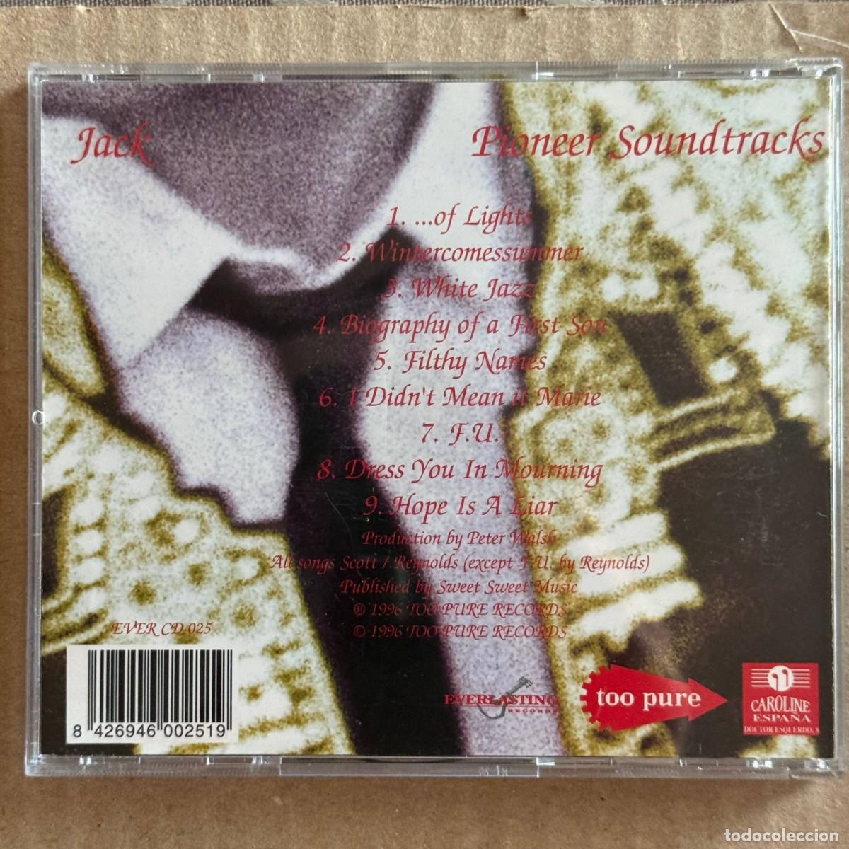 CDs de m&uacute;sica: Jack &rdquo;Pioneer Soundtracks&rdquo; CD - Foto 2