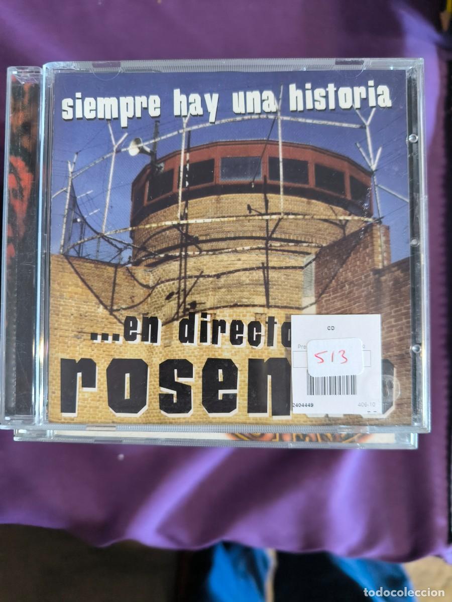 CDs de m&uacute;sica: ROSENDO / SIEMPRE HAY UNA HISTORIA... EN DIRECTO (PATIO C&Aacute;RCEL CARABANCHEL)