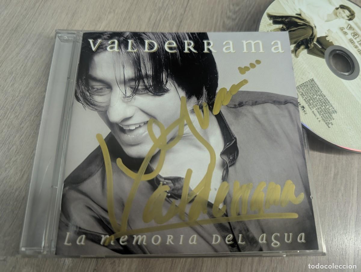CDs de m&uacute;sica: VALDERRAMA - LA MEMORIA DEL AGUA ..CD CON LETRAS DE RCA - 2002 .. FIRMADO.